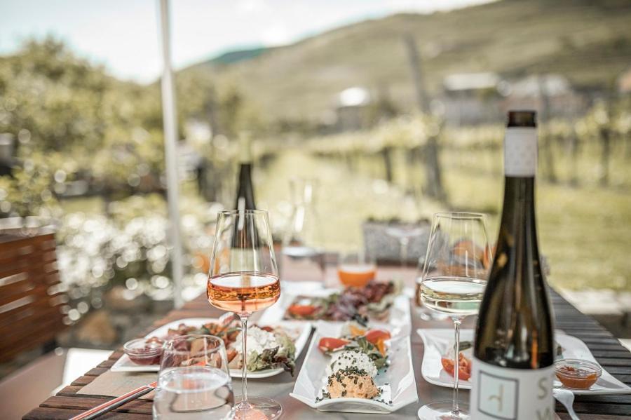 Апартаменты Weingut Donabaum "In Der Spitz" Шпиц Экстерьер фото